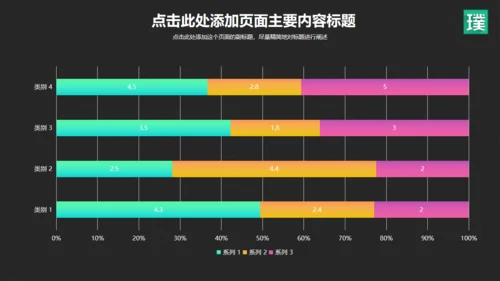 流行色彩商务年度工作总结汇报通用PPT模板