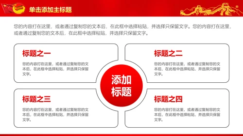 恢宏大气中国共青团工作报告PPT