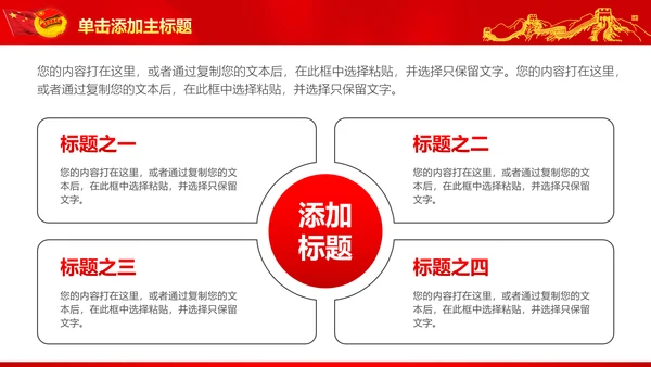 恢宏大气中国共青团工作报告PPT