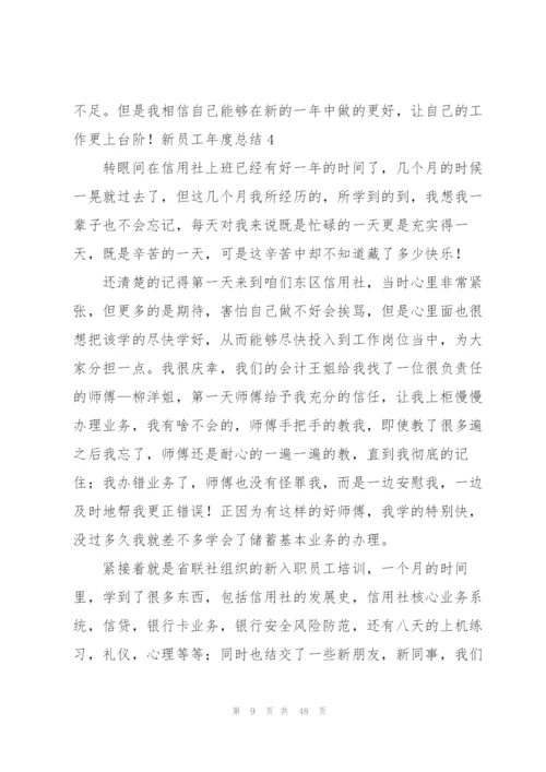 新员工年度总结(15篇).docx