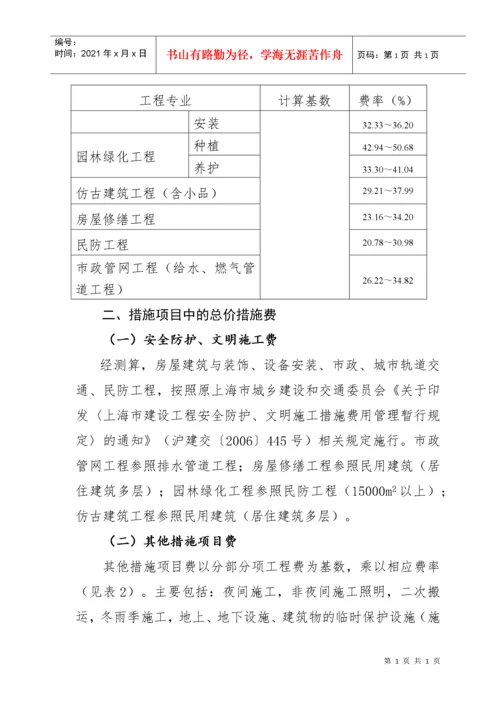 建筑业营业税改增值税调整本市建设工程计价依据的通知.docx
