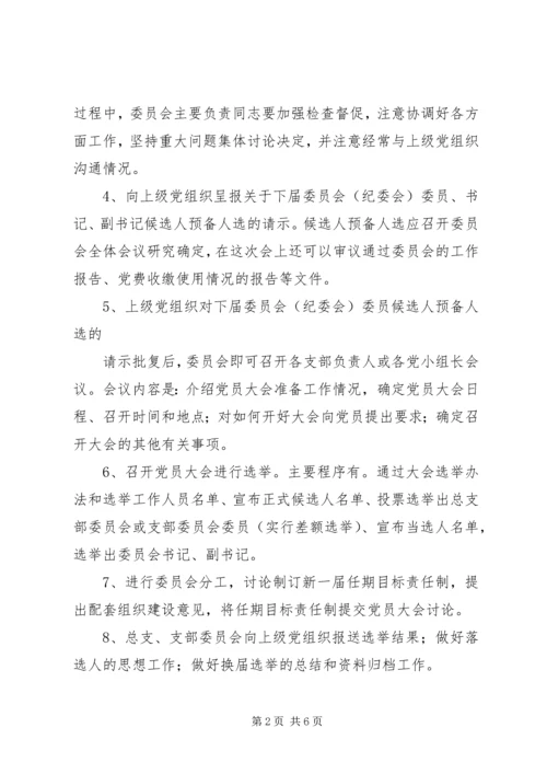 社区党支部换届选举程序.docx