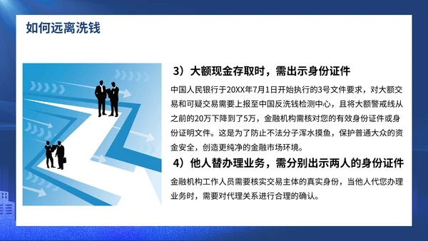 打击洗黑钱知识培训通用PPT模板