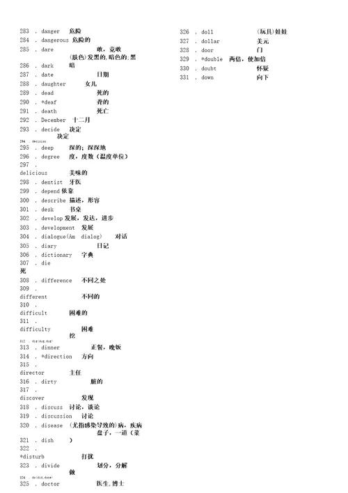 中考英语词汇表初中英语词汇表3500词