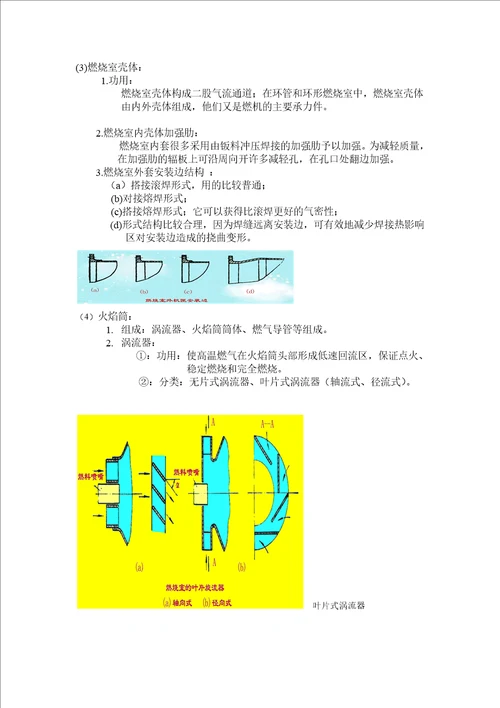 燃气轮机结构燃烧室