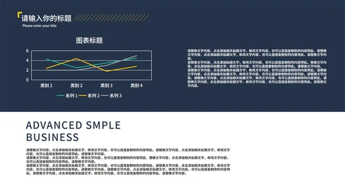 黄色几何风时尚职场月度总结汇报PPT模板