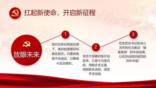 党建党支部年终工作总结汇报PPT党课