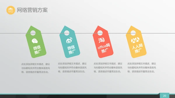 城市剪影商业融资路演通用PPT模板