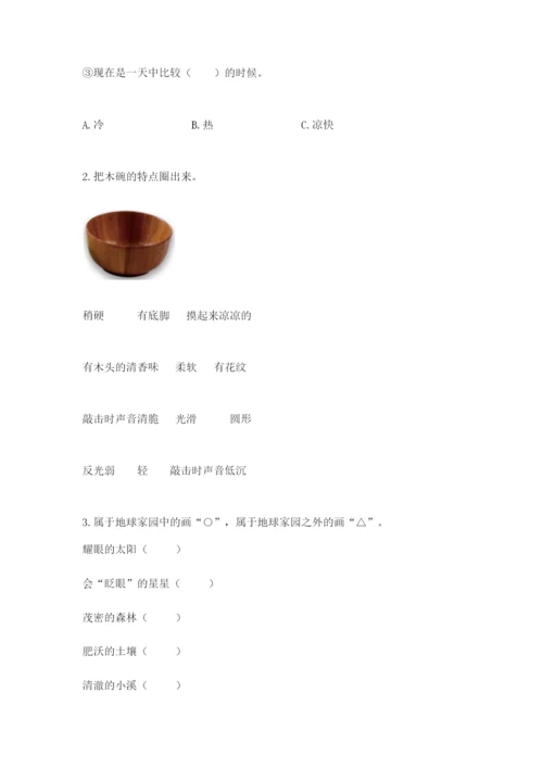 教科版二年级上册科学期末考试试卷附参考答案【综合题】.docx