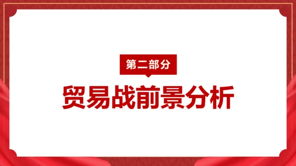 中美贸易分析PPT模板