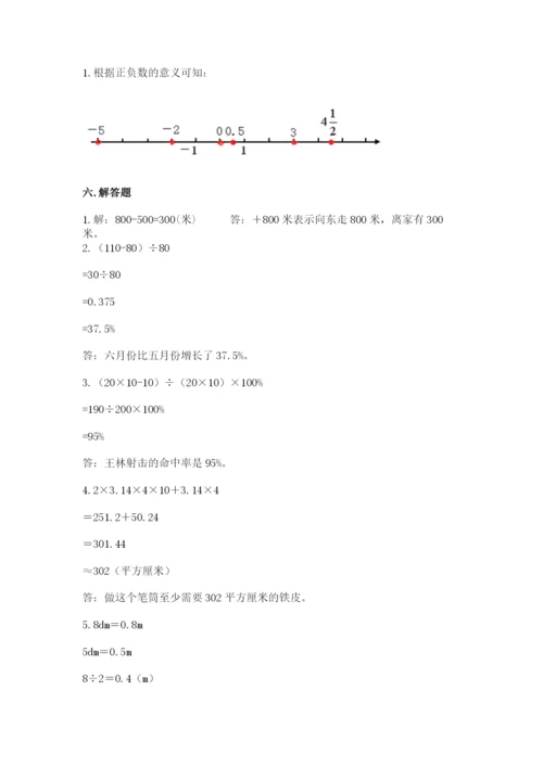 北京版六年级下册期末真题卷（名校卷）.docx
