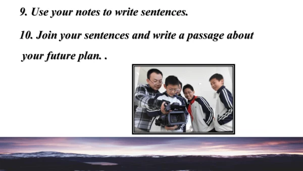 Module 8 My  future  life Unit 3 Language in use  