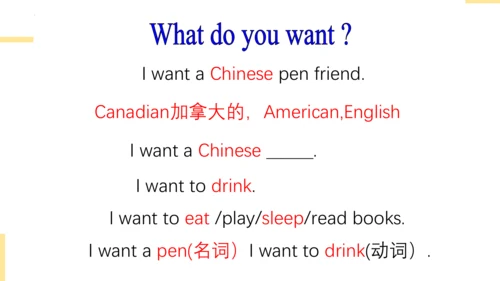 Module 5 Unit 2 I want a Chinese pen pal 课件(共32张PP