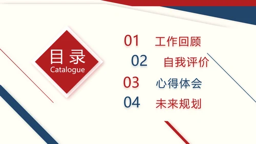 大气创意个人述职报告商务动态PPT模板