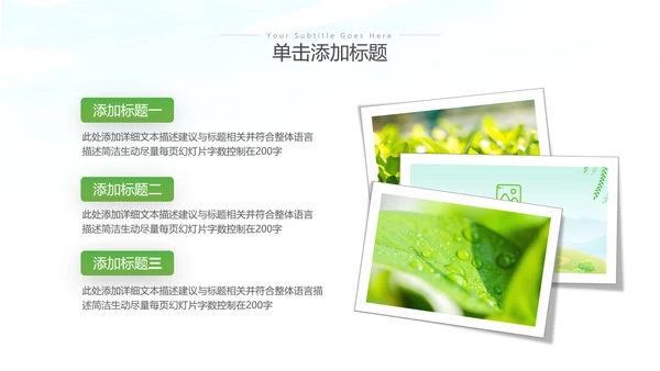 绿色环保生态环境城市绿化工作总结汇报PPT