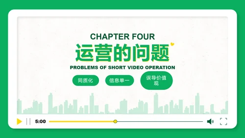 短视频用户增长指南PPT模板