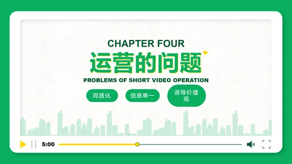 短视频用户增长指南PPT模板