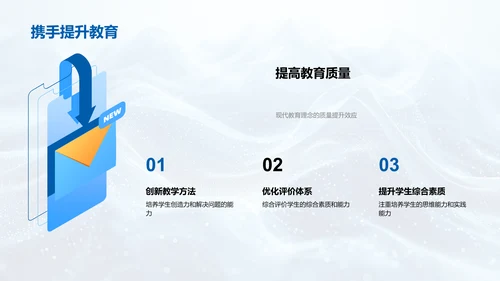 现代教育理念解析PPT模板