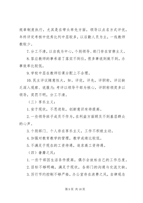 第一篇：党群工作部第四季度自查报告.docx