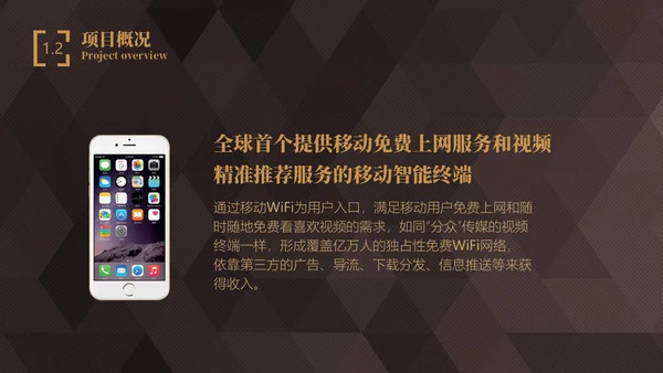 轻奢质感商业项目计划书通用PPT模板