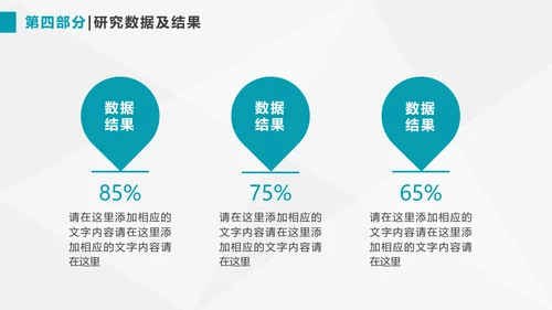 毕业答辩清新简约论文答辩PPT模板