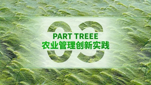 深绿色商务风芒种技术培训农业管理与创新实践ppt模板