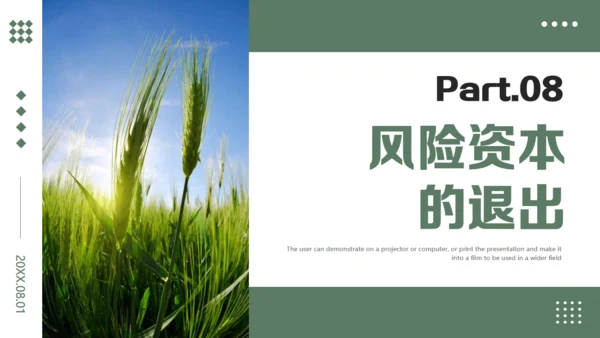 农业项目商业计划书通用PPT模板