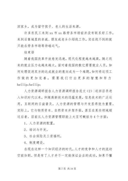 人力资源调研报告范文4篇.docx