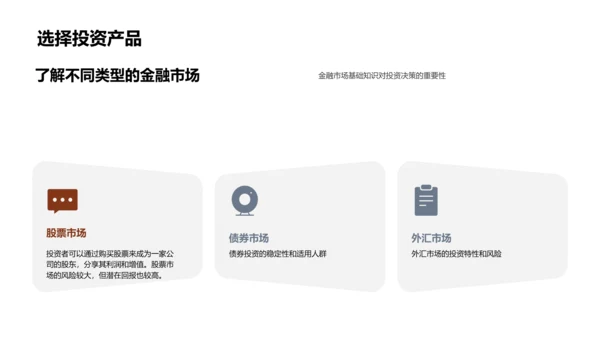 科学投资决策PPT模板