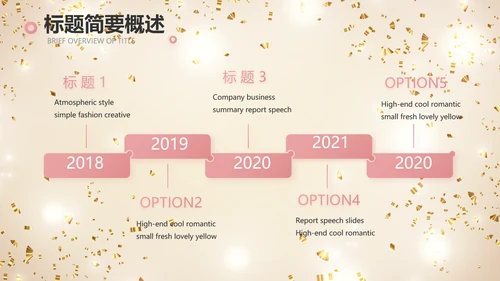 金色大气毕业典礼通用动态PPT模板