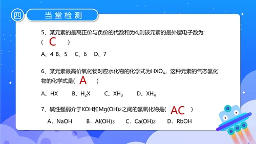 人教版化学《元素周期率》PPT课件