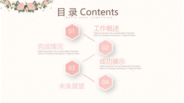 简约水彩风美容护肤宣传年年终总结动态PPT