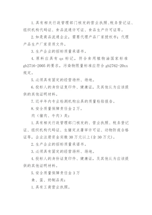 食堂食材采购实施方案.docx