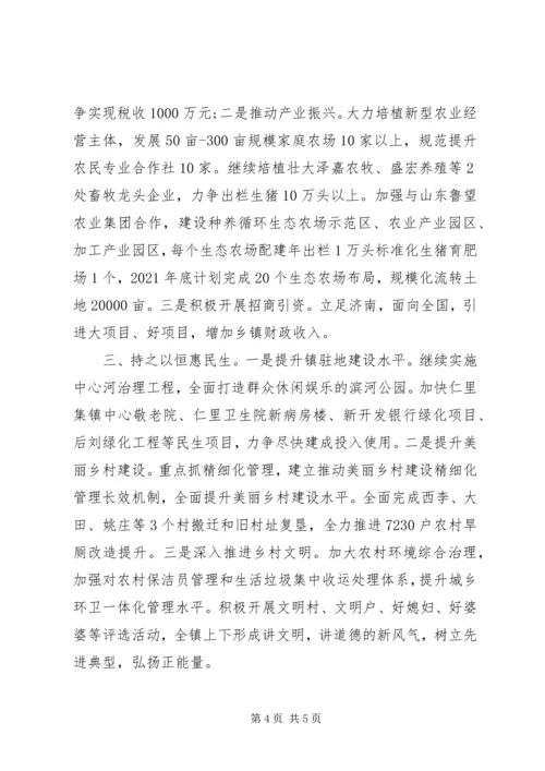 乡镇某年工作总结和某年工作计划.docx
