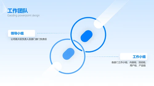 简约风风蓝色季度总结工作汇报