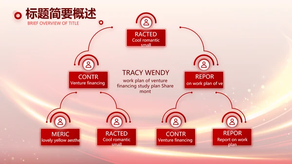 红色业务启动大会战略合作策划PPT