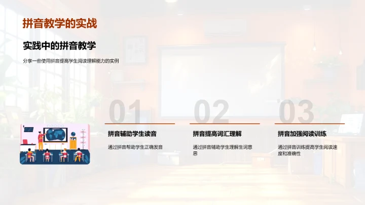 拼音教学实用攻略PPT模板