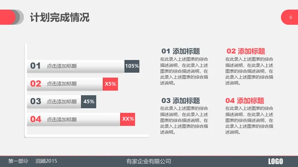 某产品市场部年度工作总结通用PPT模板