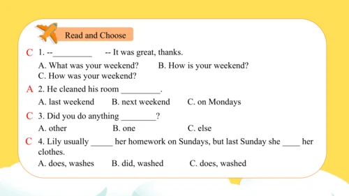 Unit 2 Last weekend Part A Let's spell课件（41张PPT)