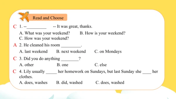Unit 2 Last weekend Part A Let's spell课件（41张PPT)