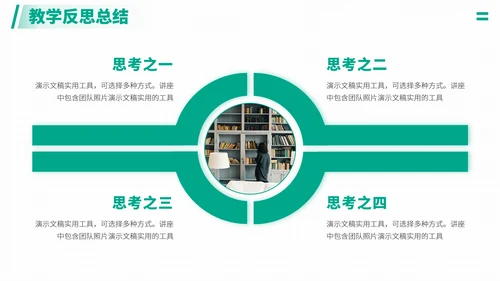 青绿色简约风教育课件教学说课开学公开课微课比赛讲课大赛汇报述职PPT模板