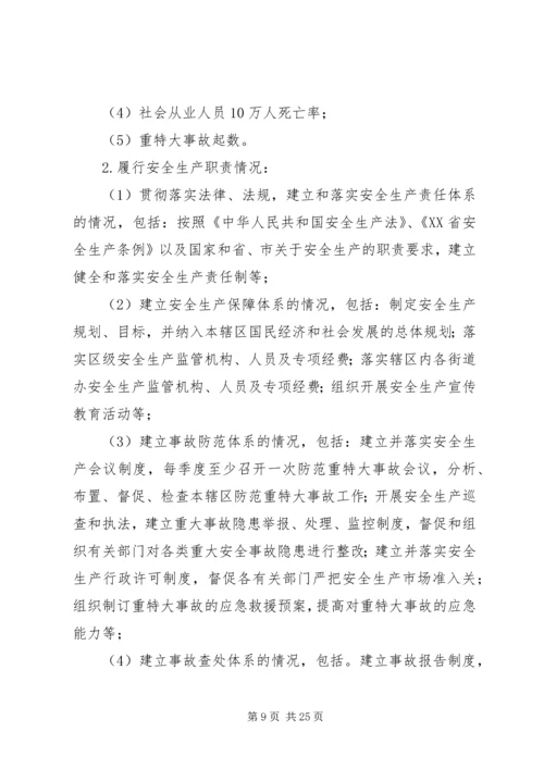 公司安全生产责任制考核办法.docx