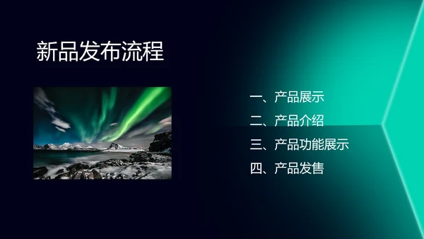 绿色科技风智能家居产品发布会PPT模板