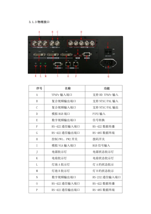 大屏幕显示系统综合设计专题方案.docx