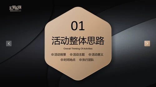 黑金高档金融商业活动策划执行方案PPT