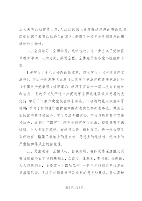 开展学党章、守纪律、转作风学习活动情况总结.docx