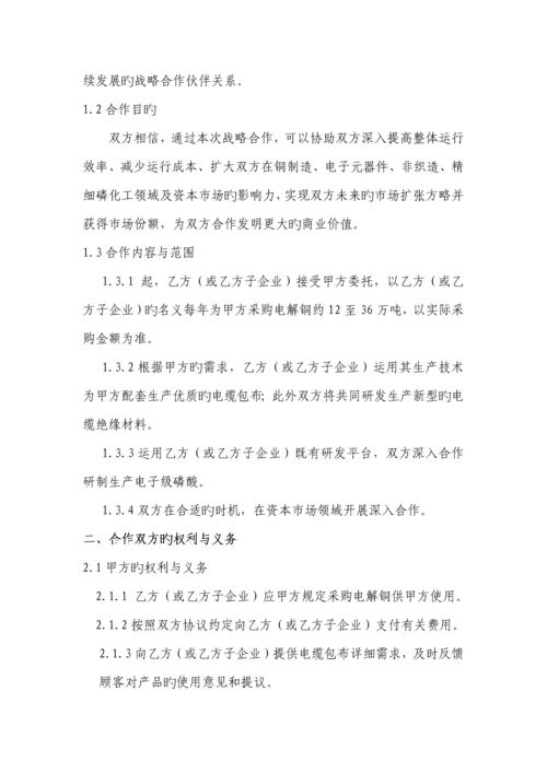 战略合作框架协议模板.docx