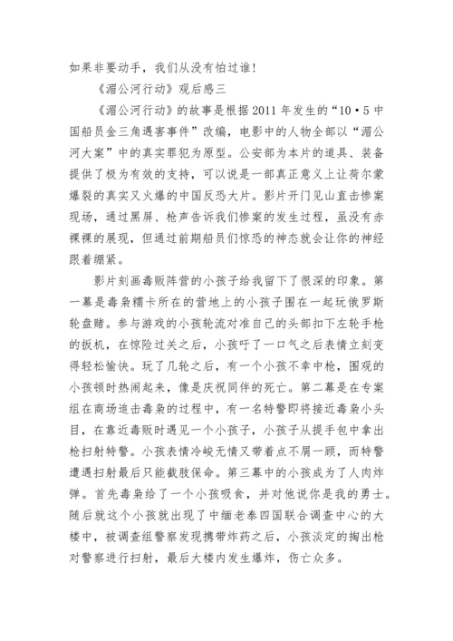 观《湄公河行动》有感.docx
