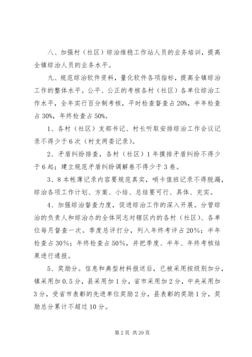 镇政府综治维稳工作方案.docx