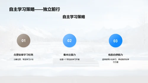 大雪天气下的学习策略